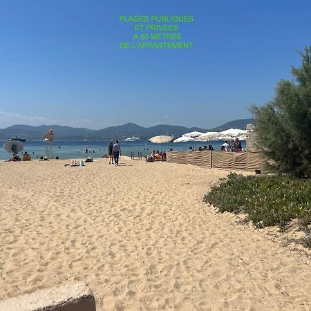 Superbe Appartement Avec Terrasse Jardin Et Parking Prive Saint Tropez Bagian luar foto